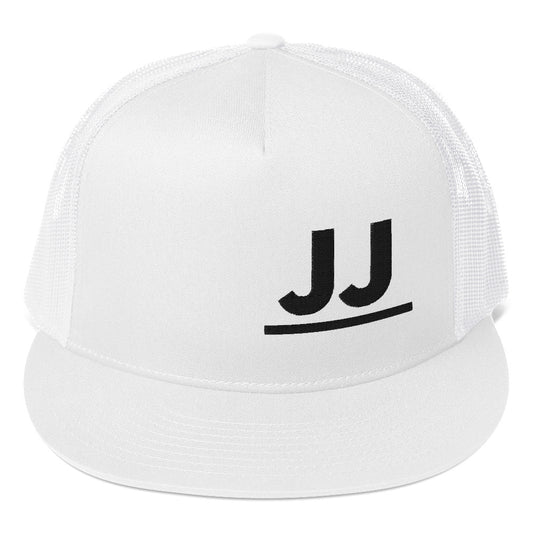 JJ Logo B&W Ice hat