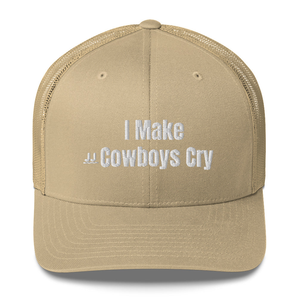 I make cowboys cry hat