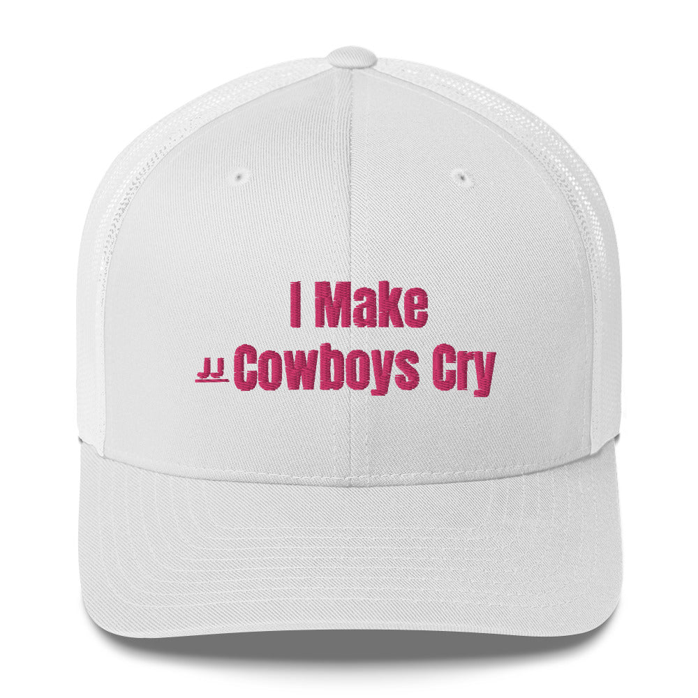 I make cowboys cry ice white hat