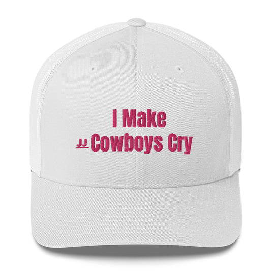 I make cowboys cry ice white hat